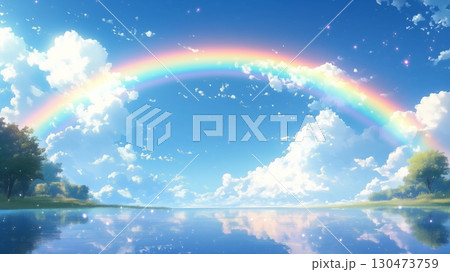 水彩画(虹ます)№135 水彩画(虹ます)№135