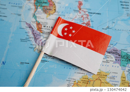 Bangkok, Thailand December 10, 2023 Malaysia map in world map paper. Bangkok, Thailand December 10, 2023 Malaysia map in world map paper. 130474042