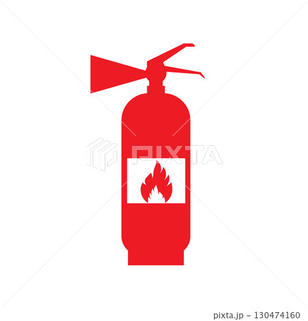 fire extinguisher icon 130474160