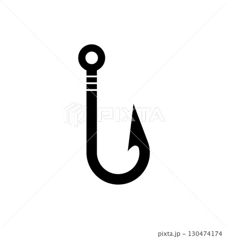 fishing hook icon 130474174