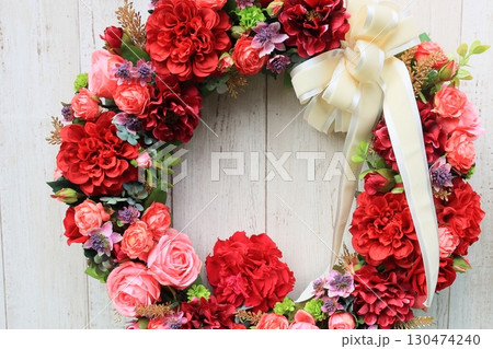 クリスマスリース　 130474240