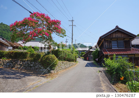 昔ながらの田舎風景（三重県 亀山市 安坂山町 坂本地区） 130476287