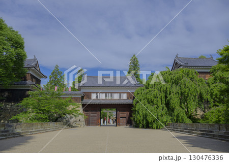上田城 高画質背景 素材 130476336