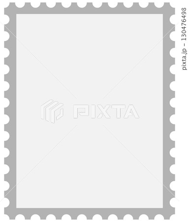 切手風フレーム 130476498
