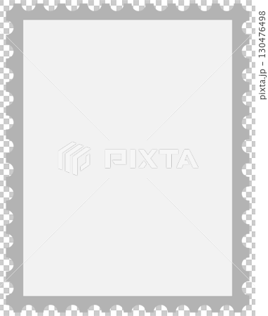 切手風フレーム 130476498