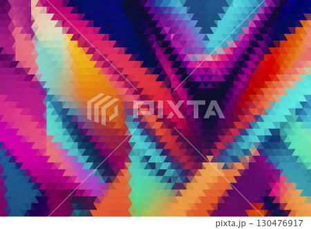 vector abstract image of multicolored spots 130476917
