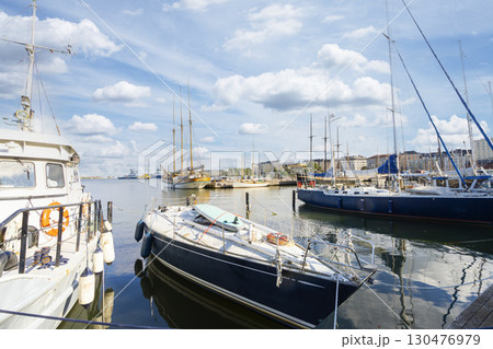 The touristic port of Helsinki, Finland The touristic port of Helsinki, Finland 130476979