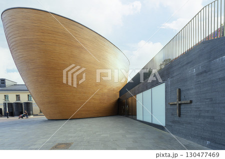 Kamppi Chapel in Helsinki, Finland 130477469
