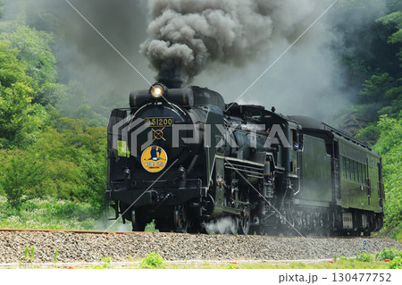 SLやまぐち号　D51  2687 130477752