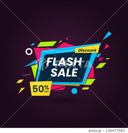 Flash Sale Advertisement 130477983