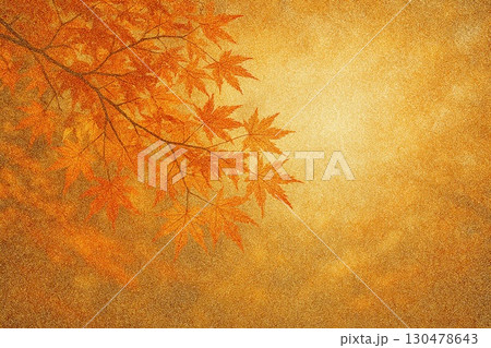 秋　紅葉　モミジ 130478643