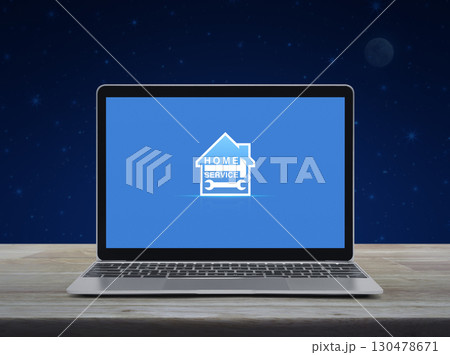 Business home service online concept 130478671