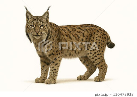 スペインオオヤマネコ スペインオオヤマネコ 130478938