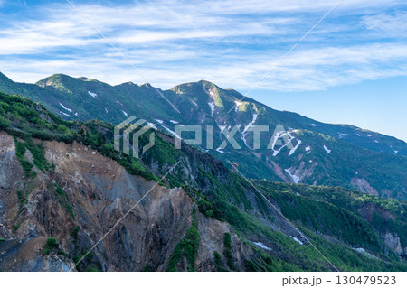 砂防新道の甚之助避難小屋から見る別山と大屏風 初夏の白山御前峰登山(黒ボコ岩コース) 砂防新道の甚之助避難小屋から見る別山と大屏風 初夏の白山御前峰登山(黒ボコ岩コース) 130479523