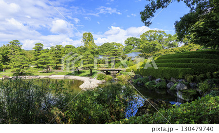 駿河城の紅葉山庭園の夏 駿河城の紅葉山庭園の夏 130479740