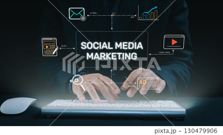 Social Media Marketing Strategy and Engagement Visualization Elide Social Media Marketing Strategy and Engagement Visualization Elide 130479906