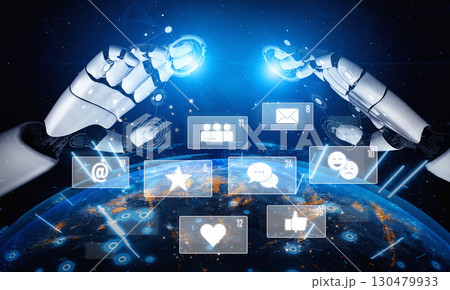 AI Analyzing Social Media Metrics and User Interaction Pattern Vouch 130479933