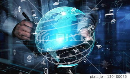 Digital Globe with Network Connections Representing Global Communication and Technology Advances in a Modern Business Environment xenic Digital Globe with Network Connections Representing Global Communication and Technology Advances in a Modern Business Environment xenic 130480086