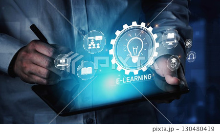 Online Education System for Remote Learning and Virtual Study Muxer 130480419