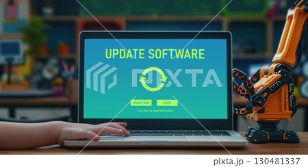 Software update on computer for brisk version of device software Software update on computer for brisk version of device software 130481337