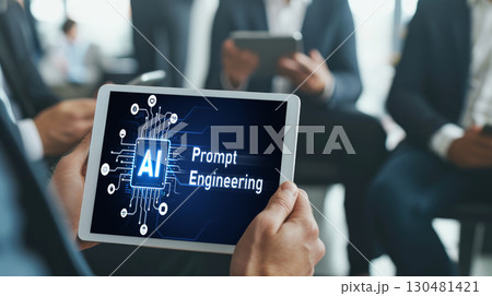 Generative AI virtual assistant tools for prompt engineer and end user brisk 130481421