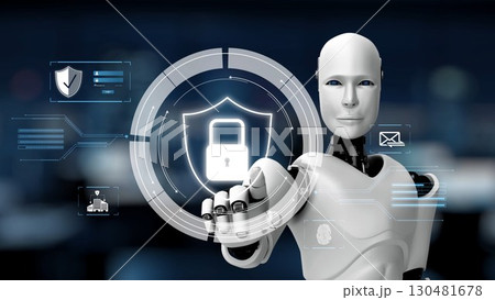 AI Defending Cybersecurity and Safeguarding Digital Assets. Kernel 130481678
