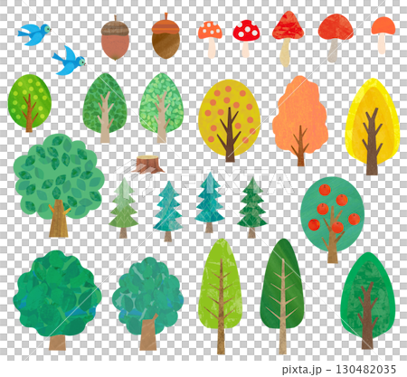 Tree cartoon 130482035