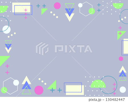 80's＿レトロPOPフレーム　グレー 130482447