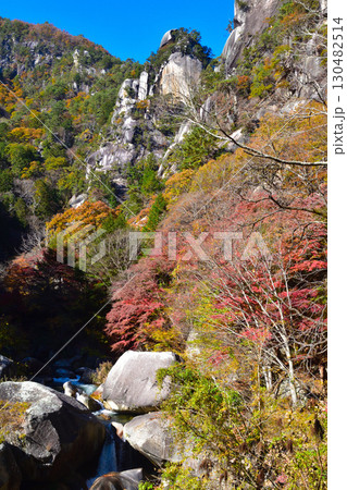 秋　昇仙峡　覚円峰 130482514