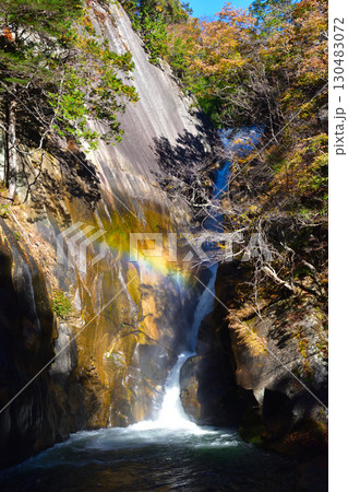 秋　昇仙峡　仙蛾滝 130483072
