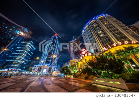 マカオの夜景 130483347