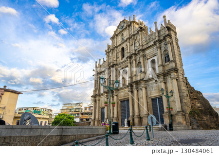 マカオ 聖ポール天主堂跡 マカオ 聖ポール天主堂跡 130484061
