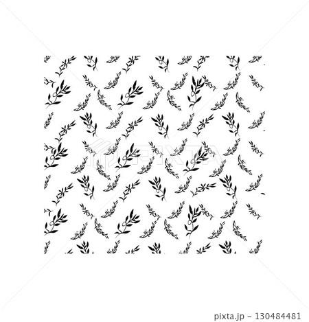 Decorative design set featuring flourish borders, corner elements, and frames, ideal for invitations, menus, and page embellishment 130484481