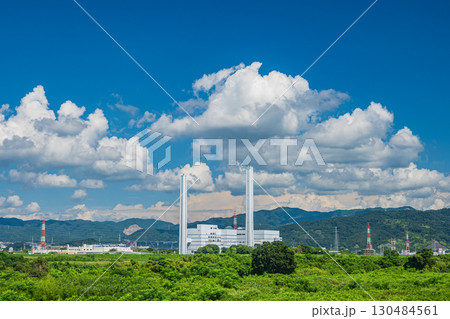 淀川夏景色 枚方市 淀川夏景色 枚方市 130484561