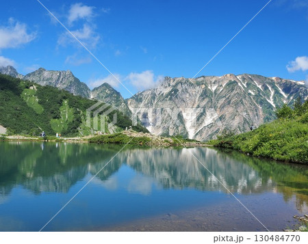 長野県 八方池と後立山連峰 8月 長野県 八方池と後立山連峰 8月 130484770