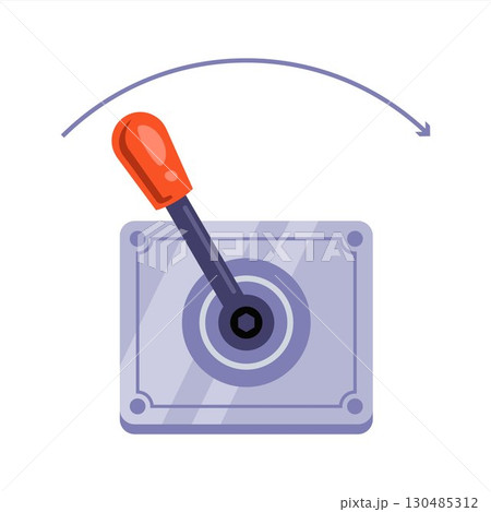 switch lever for a mechanism. change speed. 130485312
