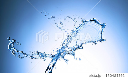 水しぶき,Generative AI,AI画像 130485361