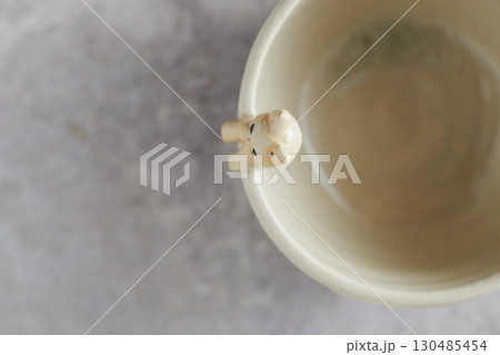 Set of Ceramic, stylish tableware, table decor 130485454