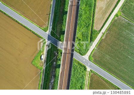 つくばエクスプレスの線路 130485891