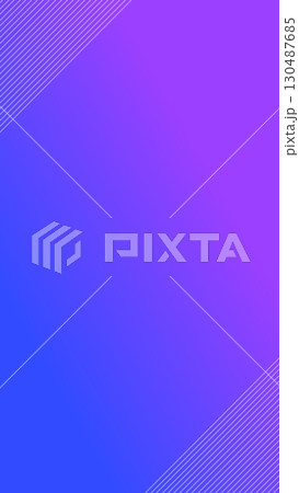 グラデーションと幾何学模様の背景 130487685