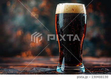 a glls of Black Beer, dark beer, pint dark beer, pint black beer .international beer day 130488130