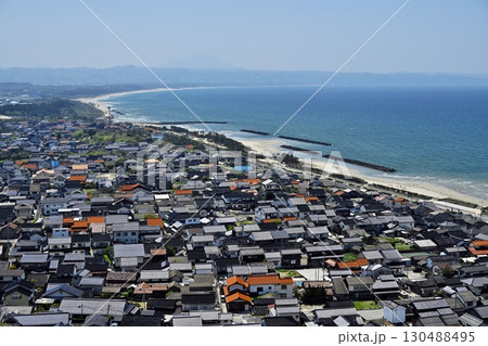 奉納山公園から望む神話の風景（出雲市大社町） 130488495