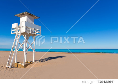 Gandia beach in Valencia Mediterranean Spain 130488641