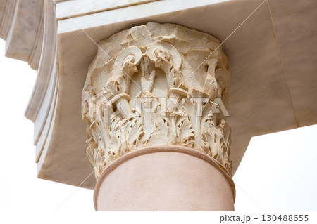 Columns in Cartagena Roman Amphitheater Spain 130488655