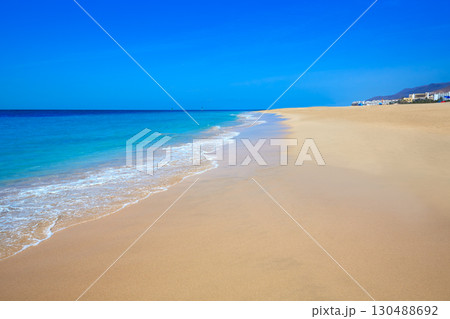 Morro Jable Matorral beach Jandia in Fuerteventura 130488692