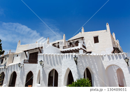 Binibequer Vell in Menorca Binibeca white village Sant Lluis 130489031
