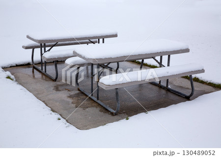 Nevada USA first snow in the park Nevada USA first snow in the park 130489052