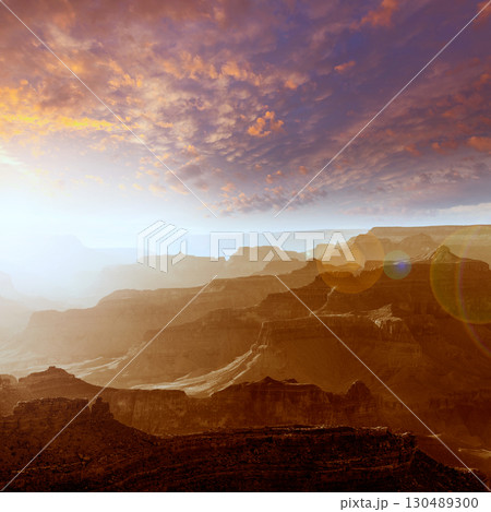 Arizona sunset Grand Canyon National Park Yavapai Point Arizona sunset Grand Canyon National Park Yavapai Point 130489300