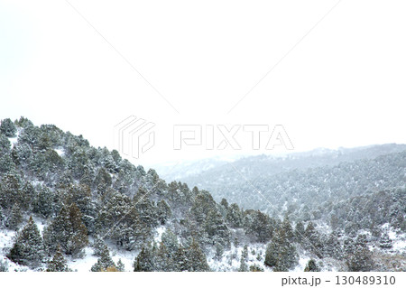 Nevada USA spring snow in the mountains Nevada USA spring snow in the mountains 130489310