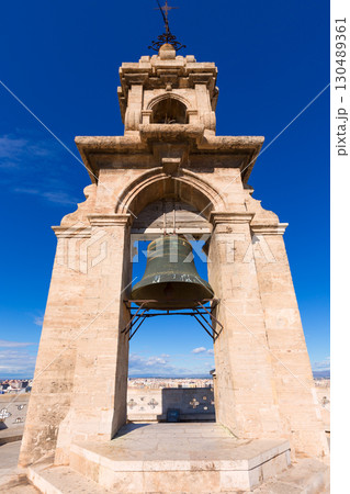 Valencia Miguelete belfry tower Micalet in Spain Valencia Miguelete belfry tower Micalet in Spain 130489361